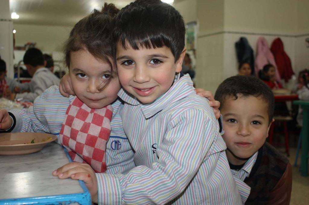 Fast alle der 115 syrischen Flüchtlingskinder, die im aktuellen Schuljahr die Schule