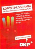 Sofortprogramm der DKP DIN