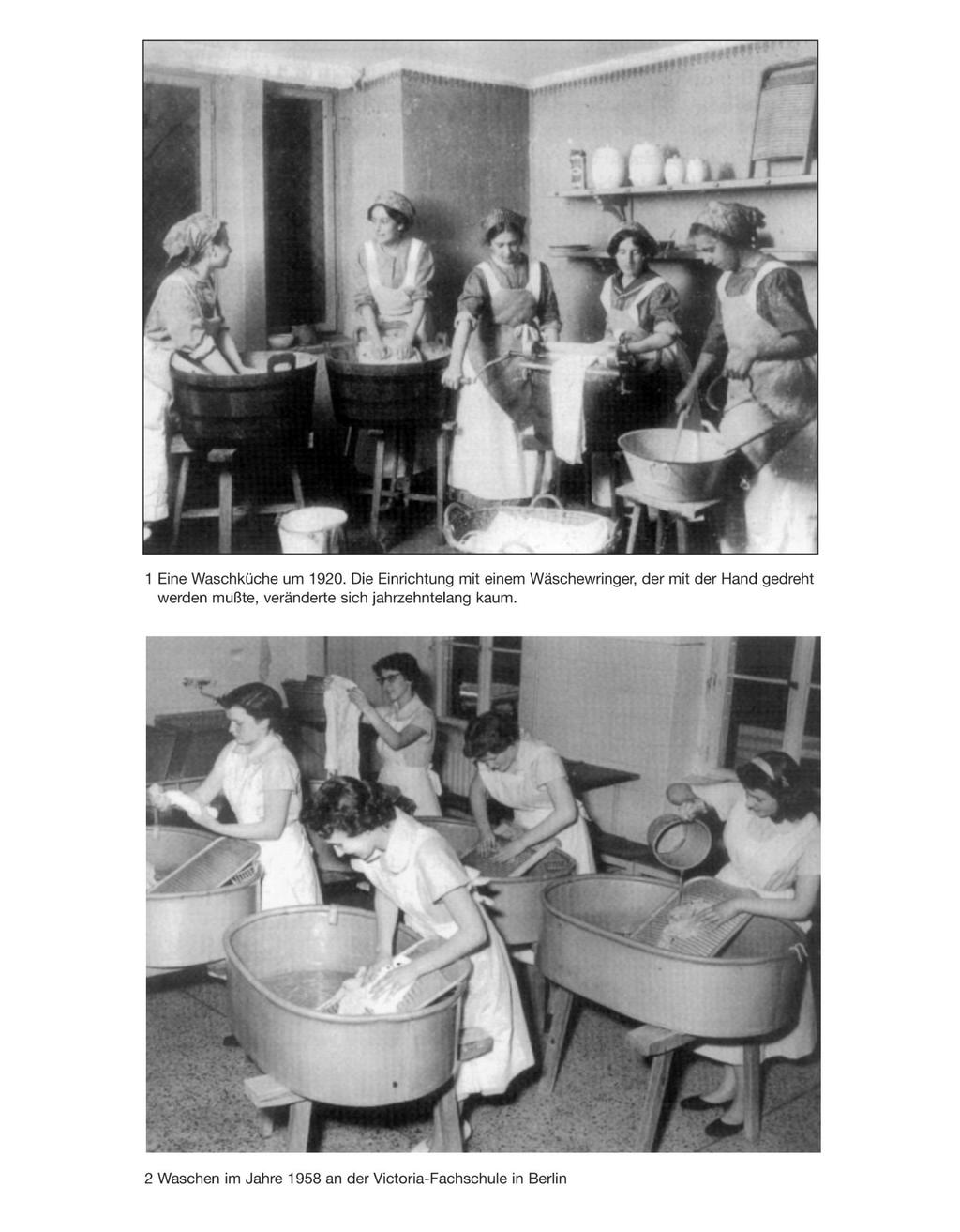 1 Vergleich der Waschverfahren früher und heute