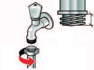 Um Leckage oder Wasserschäden zu vermeiden, Hinweise in diesem Kapitel unbedingt beachten! Achtung: Waschmaschine nur mit kaltem Trinkwasser betreiben.