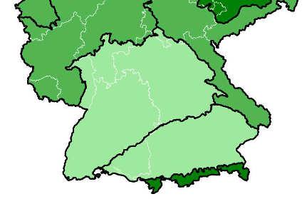 Nordostdeutsches Tiefland: 3,5 %