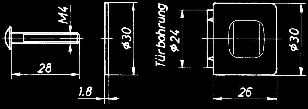 particulièrement Typ 435 rechts und links verwendbar for right hand and left hand use pour des portes droites et gauches 435.402 Zubehör incl.