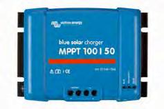 BlueSolar Lade-regler MPPT 100/30 & 100/50 Ultraschnelles Maximum Power Point Tracking (MPPT) Insbesondere bei bedecktem Himmel, wenn die Lichtintensität sich ständig verändert, verbessert ein extrem