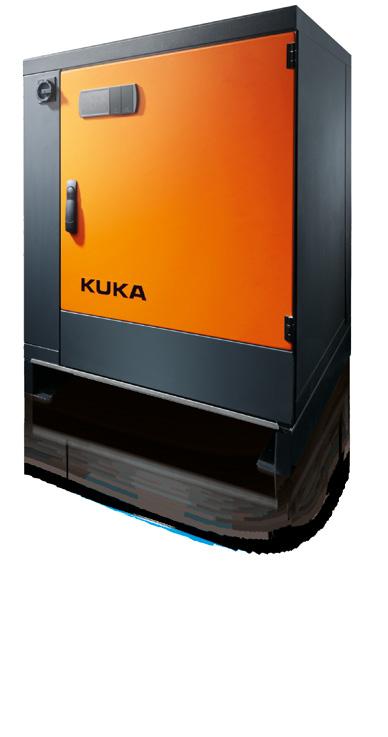 Universelle KUKA en Die Führungssysteme der Zukunft Erhöhte Systemverfügbarkeit durch konsequente Reduktion von Hardware, Kabeln und Steckern bei der Leistungsfähiger, sicherer, flexibler und
