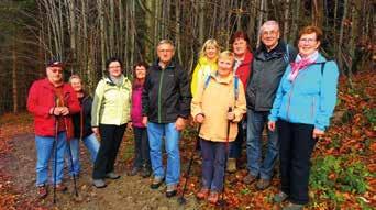 machten sich 19 wanderlustige Senioren zur Wasseraufbereitungsanlage Sommerfeld in Hofkirchen auf den 8 km langen Weg nach Sinzing Steindelberg und wieder zurück zur Anlaufstelle.