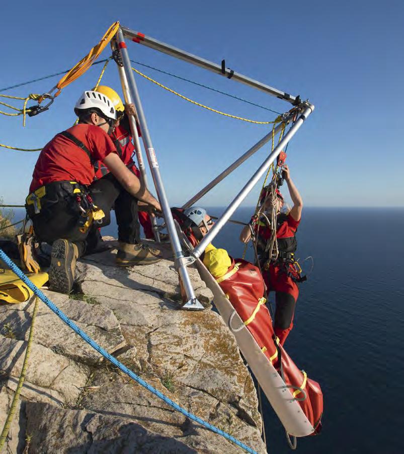 46 Gurte Vertical rescue training, Cap Canaille, France.