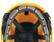 Das CenterFit-Einstellsystem sorgt dafür, dass der Helm fest und mittig auf dem Kopf sitzen bleibt.