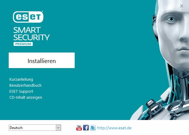 Installation ESET Smart Security Premium enthält Komponenten, die Konflikte mit anderen auf Ihrem Computer installierten Virenschutzprogrammen oder Sicherheitsanwendungen auslösen könnten.