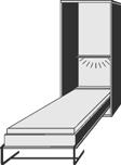 SCHRANKBETTEN QUERBETT AUFSATZ BREITE 103 CM BREITE 133 CM BREITE 153 CM BREITE 175 CM BREITE 213 CM A Sonoma Eiche*/Front. 26. 27 / Front. 80. 81 / Front. 85.