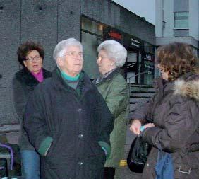 Der Wettergott meinte es auch gut mit uns, wenn schon feucht, dann nur solange wir trocken im Bus saßen.