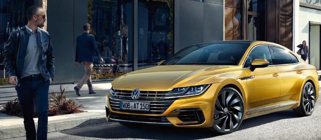 Der neue Arteon Als Highlight des diesjährigen Messeauftritts auf dem Genfer Automobil-Salon, präsentiert Volkswagen ein komplett neu entwickeltes Fastback-Modell mit der perfekten Kombination aus