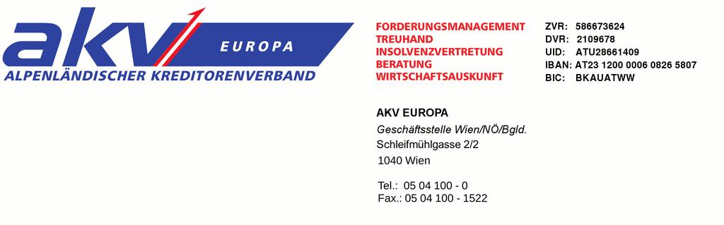14 S 5/18b Insolvenz SWH Dachbau GmbH FN273946m Wien, 16.01.2018/DT Sehr geehrte Damen und Herren, die SWH Dachbau GmbH kann ihren laufenden Zahlungsverpflichtungen nicht mehr nachkommen.