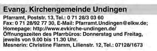 12 Amtsblatt der Gemeinde Sonnenbühl Freitag, 2. September 2016, Nummer 35 Damengymnastik Wir beginnen nach der Sommerpause am Dienstag, 06. September wieder mit den Übungsstunden!