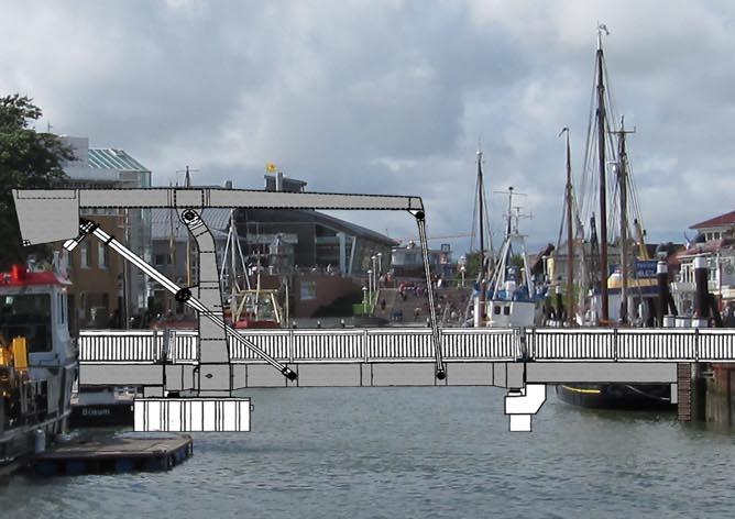 Waagebalken-Klappbrücke / Holländerbrücke geschätzte Kosten: 920.000 inkl. MwSt.