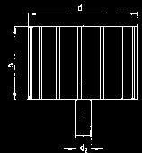 .. Material: Normal Korund Für alle Guß- und Stahlsorten, NE-Metalle, Holz 7 d1 h j Körnung 40 50