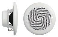 Home automation Weiß Silver By-me: Tonanlage - Lautsprecher 01906 Passiv-Lautsprecher IP55 8 Ω 30 W RMS, Installation an Hohlwänden und Hängedecken.