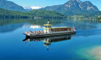 Nach einer kurzen Wanderung zum Toplitzsee bringt Sie ein Motorboot vorbei an den Wasserfällen zum romantischen Kammersee (Traunursprung) und wieder zurück.