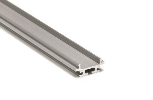 FLASHAAR LED components - Profiles and Accessories PROFILE MiniLine-2 (ML2) profile Profile MiniLine-2 (ML2) aluminium anodized Item number Product LxWxH (mm) Weight / pc Min.
