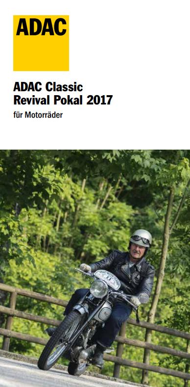 ADAC Classic Revival Pokal für Motorräder 2017 Partner der Klassikserien des