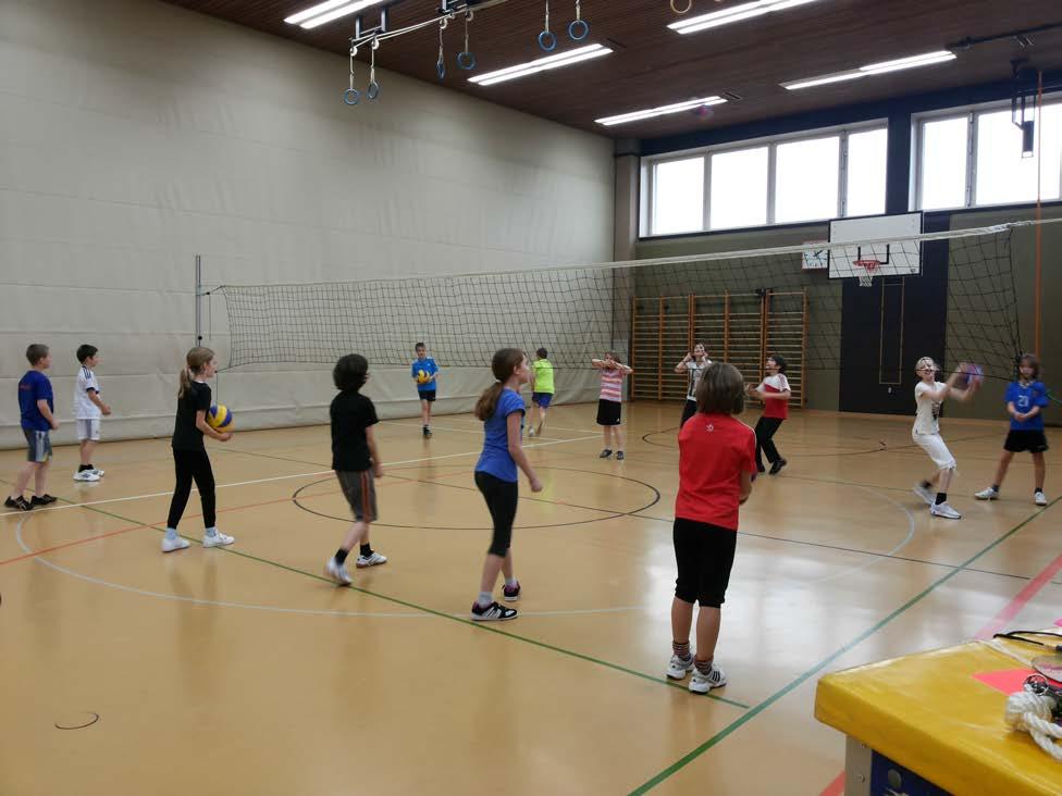 Aktionsplan VolLIE beabsichtigt, einen Trainer, eine Trainerin in die Sportlektionen jeder Grundschule Liechtensteins zu schicken.