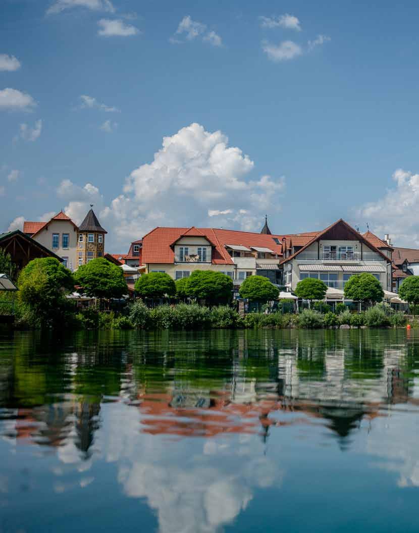 Dorfidylle am See Schritt für Schritt hat das Seehotel Niedernberg sein Angebot für die Gäste vor allem auch im Wellnessbereich