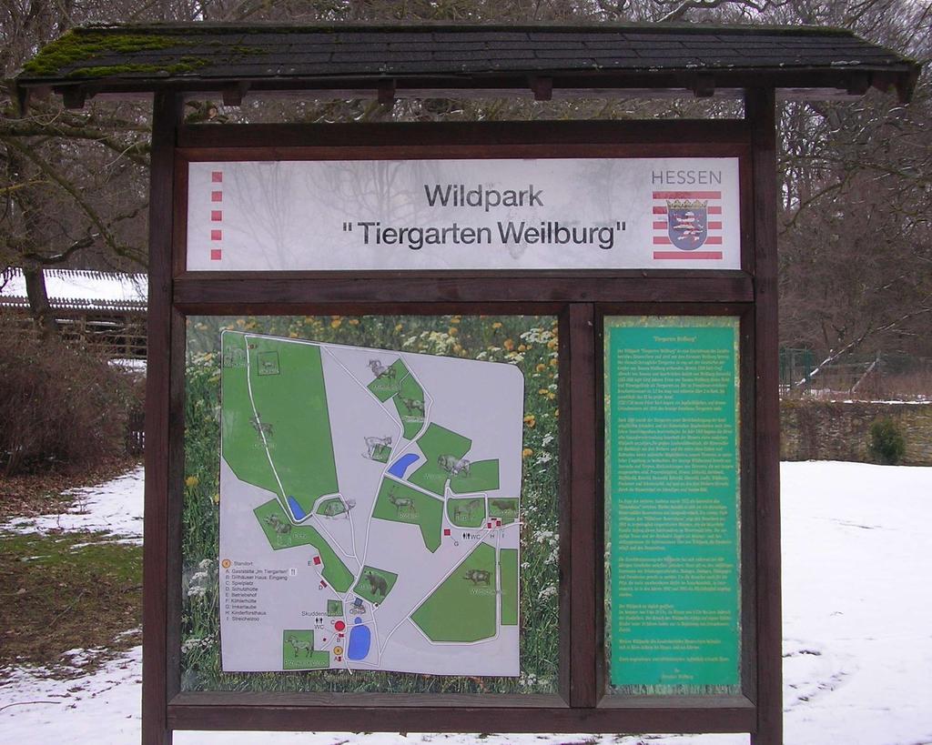 Verwaltung und Betrieb des Wildparks liegen beim Forstamt Weilburg. Die heimische Region unterstützt mit einem Förderverein das Angebot.