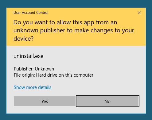 2. Windows 15 7. Je nach Systemumgebung öffnet sich nun von Windows eine Sicherheitsabfrage der "Benutzerkontensteuerung".
