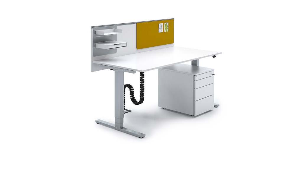 Inspiration #0 Lift Desk Pure Doppelarbeitsplatz