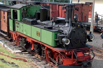 IV K 132 legen wir im aktuellen Zustand als Museumslokomotive der