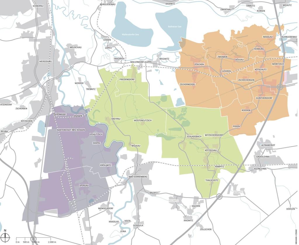 Begründung zum Flächennutzungsplan der Stadt Leuna 18 Halle Merseburg Weißenfels Naumburg Erfurt Eisenach bedient.