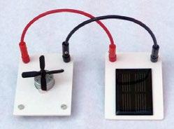 Motor solar Material: qelizë solare, kabllo e kuqe, kabllo e zezë, llambë (kur nuk ka diell) Eksperimenti: 1.