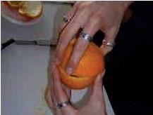 Fitili është pjesa natyrore e portokallit, i cili mbetet, kur të hiqet mishi nga lëvorja. 10.