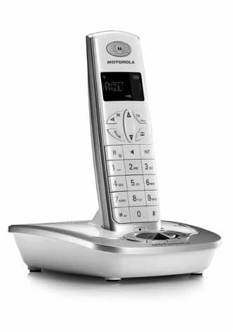 Motorola D5 Digitales Schnurlostelefon mit Anrufbeantworter D511,