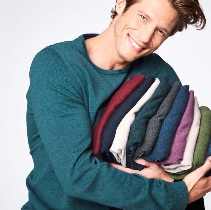 Angebotsbeispiel kauf 2 Und spar dabei! 2 Herren-pullover der marken tom Tailor, s.oliver oder esprit kaufen und Sie erhalten 50% auf den gunstigeren Pullover!