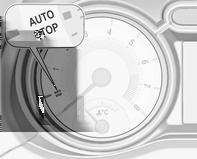 Fahren und Bedienung 129 Deaktivierung Die Stopp-Start-Automatik lässt sich durch Drücken der Taste eco manuell deaktivieren. Die Deaktivierung wird durch das Erlöschen der LED in der Taste angezeigt.
