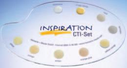 Die CTI-Massen können im Original eingelegt oder auch der Basismasse der INSPIRATION zugemischt werden. So stellt der Keramiker mit wenigen Materialien seine individuelle Farbpalette zusammen.
