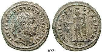 G/SIS. RIC 108a. vz 120,- 670 Diocletianus, 284-305 AE-Antoninian 285, Lyon. 3,88 g.