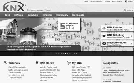 Die Homepage der Konnex Association enthält weitere Informationen (Bild 1). 3 Systemkomponenten des Bild 1: Homepage der Konnex Association Wie nennt man folgende Busgeräte?