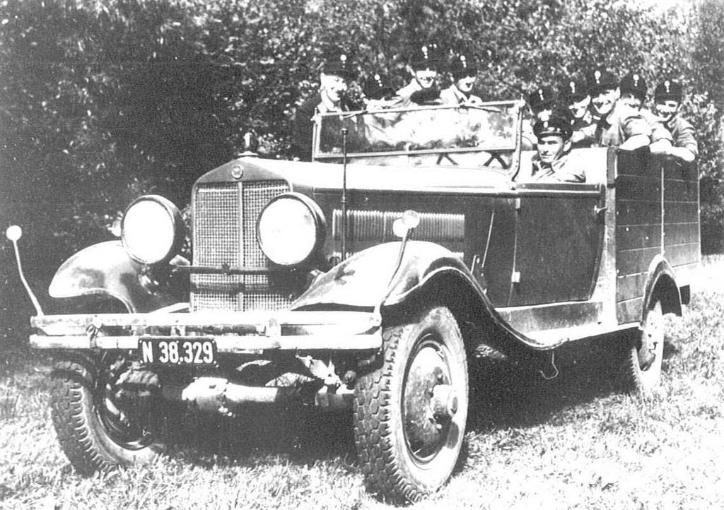 Der erste motorisierte Rüstwagen, ein Horch Argus