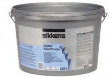 Dank intergrierten Silber Ionen ist Sanoprotex eine äusserst resistente Wandfarbe, die zugleich bakterienhemmend wirkt.