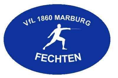 The fencing-event 2009 in Marburg 300 fencers, no Problem!!! (2008: 252 fencers) Tournament: 9.