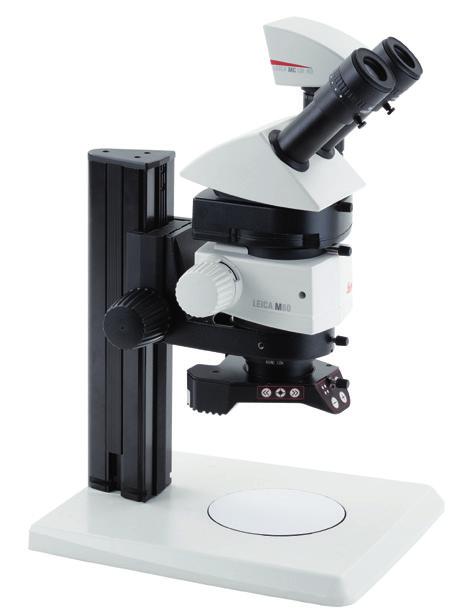 Mit 50% oder 100% Trinoclartbs können die Leica MC170 HD oder MC190HD Kameras an dieses Mikroskop angeschlossen werden.