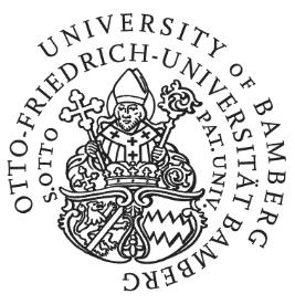 Otto-Friedrich-Universität Bamberg Richtlinien der Otto-Friedrich-Universität