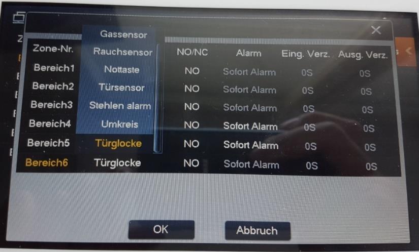 die Funktion «Alarm Output»