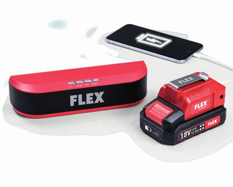 Zu ausgewählten Produkten gibt s Power auf die Ohren mit dem FLEX Bluetooth -Lautsprecher oder Power für alle Fälle mit dem flexiblen