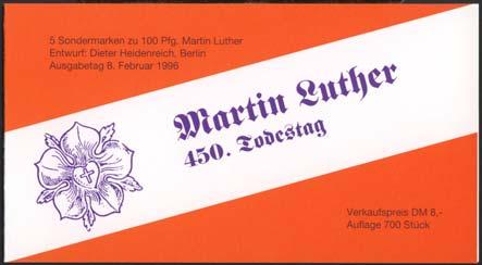 1996 - Anlass: Martin Luther 450.