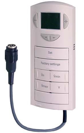 s 5 851 OpenAir Handbediengerät für VAV- Kompaktregler Serie E AST10 Das Handbediengerät dient zum Einstellen und Anzeigen der Parameterwerte an folgenden Geräten: