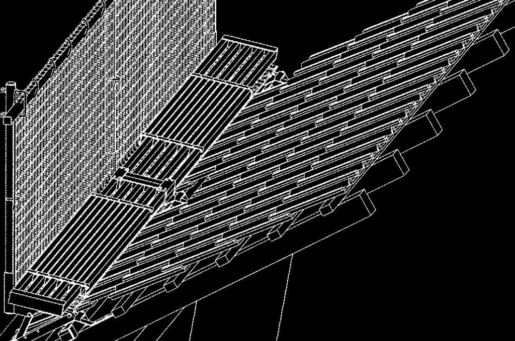 Meter Dachschutzwand Ihre Vorteile einer Bavaria-Dachschutzwand: Alle Bauteile aus Aluminium: enormer Gewichtsvorteil gegenüber Stahlgerüsten Schnelle Einrüstung auch langer Dächer Geringer