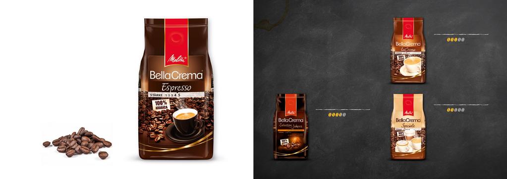 Kräftig kann so fein sein: BellaCrema Espresso. Der wunderbare Kaffeeklassiker aus Italien.