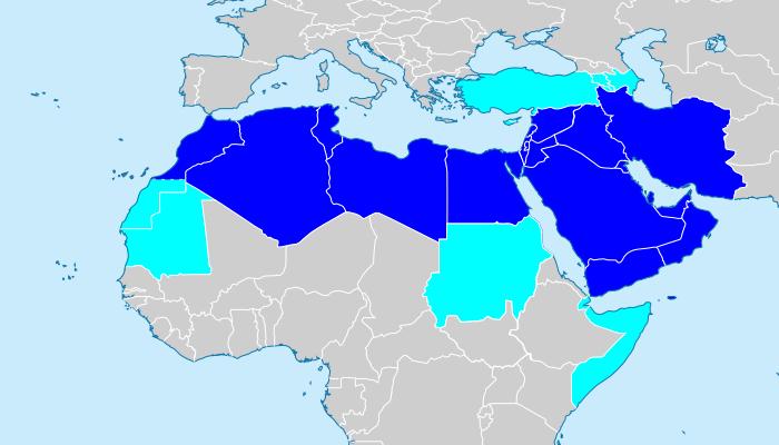 Nordafrika und der Nahe und